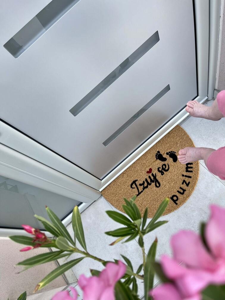 Polukružni kokos univerzalni mr. doormat